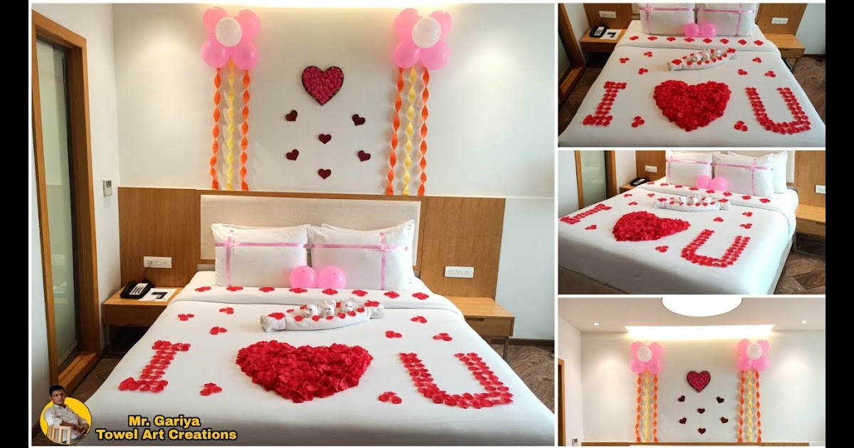 Anniversary Surprise Simple Room Decoration Ideas For Anniversary