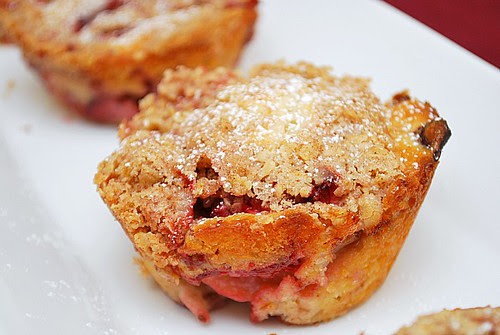 Strawberry Buckle Muffins