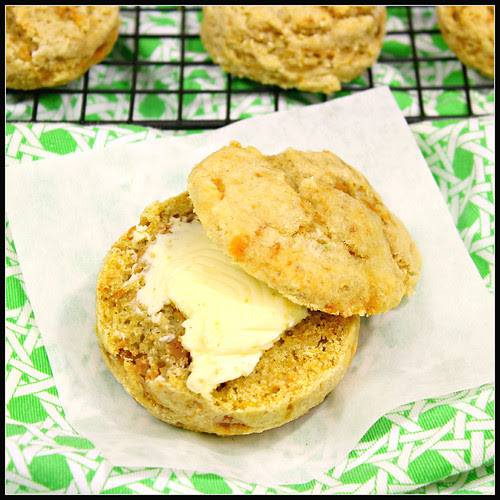 Sweet Potato Biscuits with Honey Butter