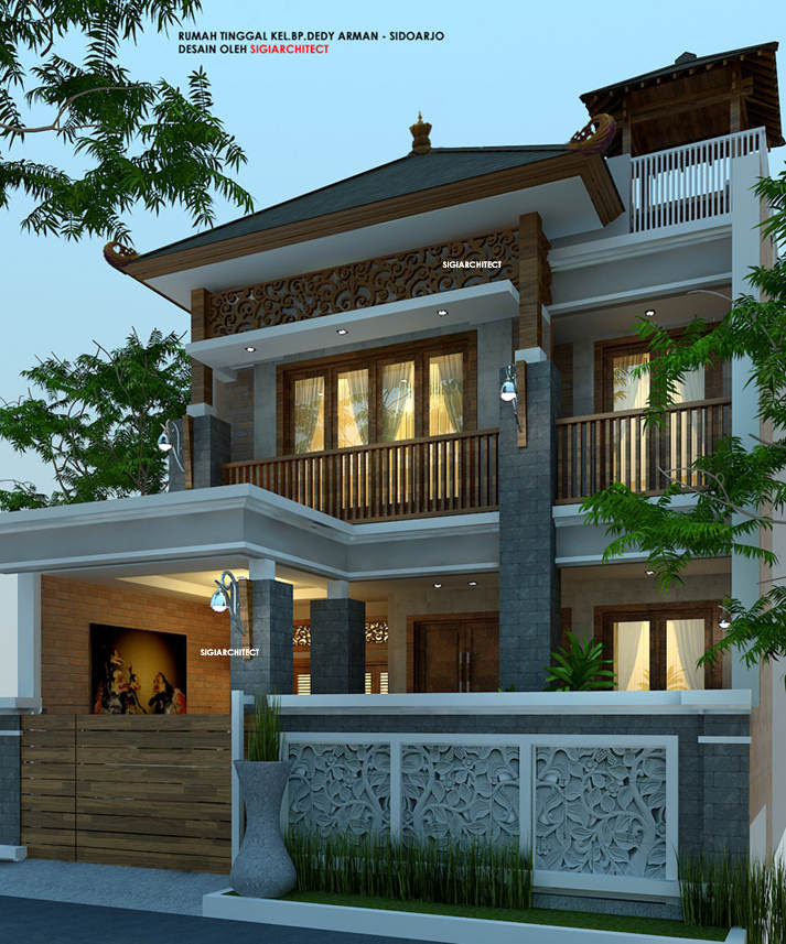 Rumah Etnik Jawa 2 Lantai joglo Rumah Etnik Jawa 2 Lantai joglo