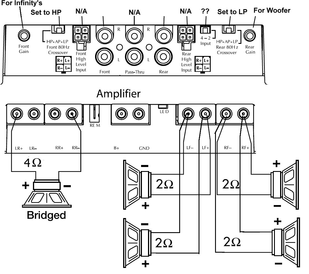 Alpine Mrp F250 4 Channel Amp Wiring Diagram - Wiring Diagram Networks