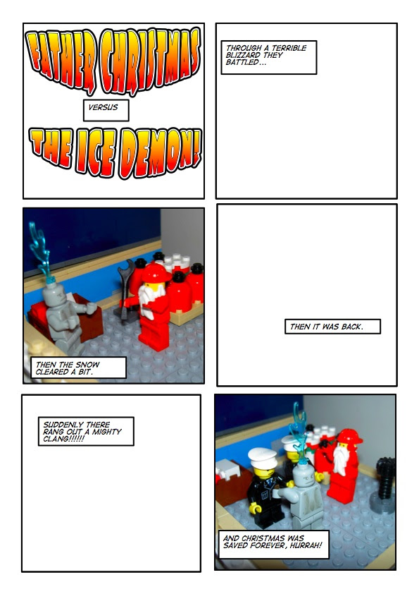 father christmas versus the ice demon