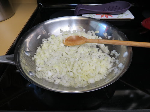 saute onions