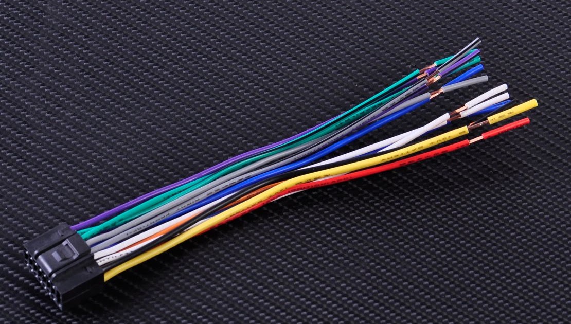 Amazon Kenwood 16 Pin Wire Harness Automotive schematic
