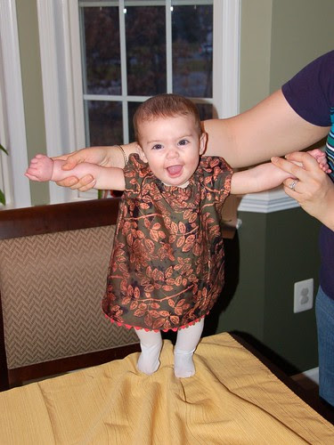 Infant peasant dress