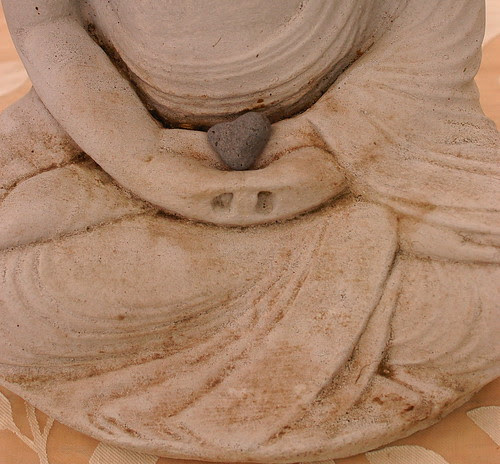the heart in Buddha's hands