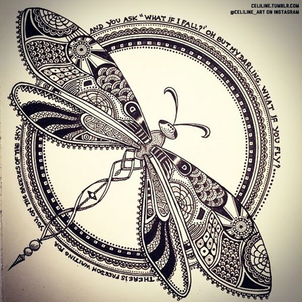 Absolutely Beautiful Zentangle patterns For Many Use (12)