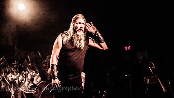 Johan Hegg, vocals, Amon Amarth, Ace of Spades, Sacramento