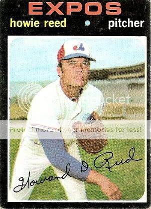 Howie Reed 1971 Topps