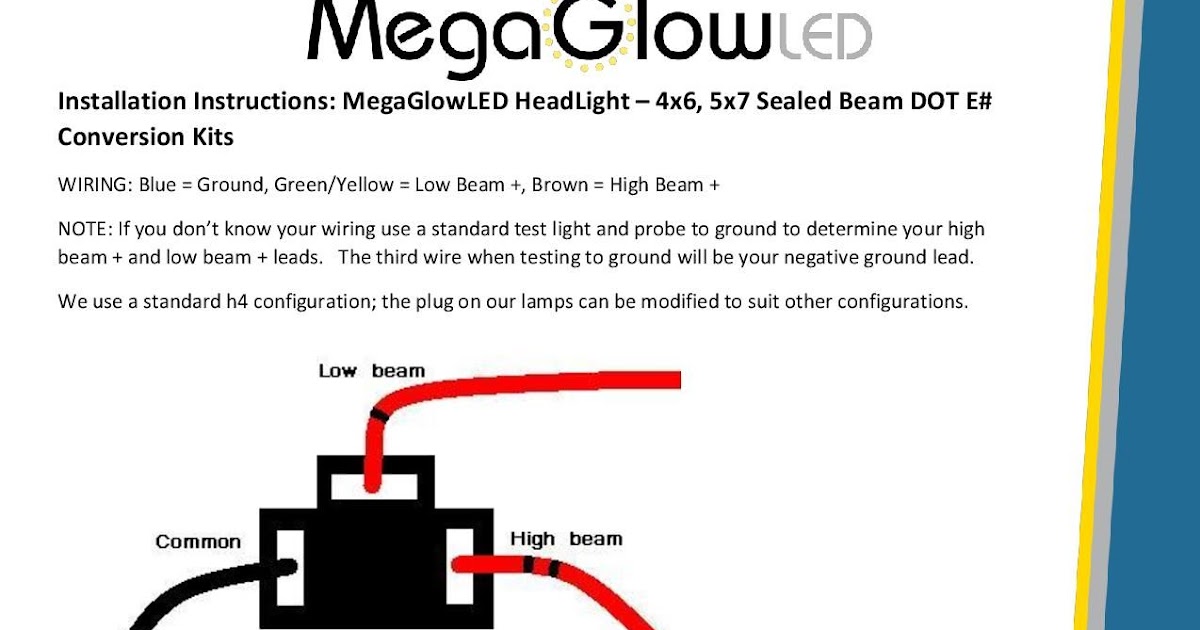 Sealed Beam Wiring | schematic and wiring diagram