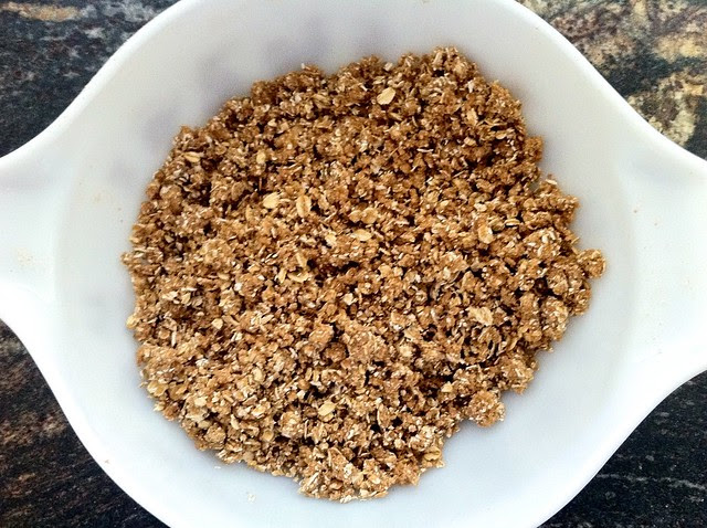 Butter Combined into Crumble