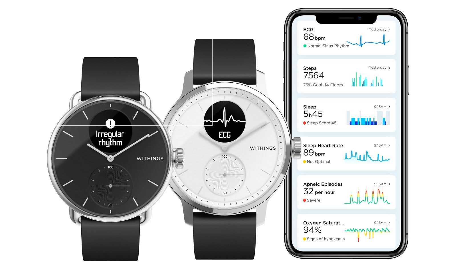 hybrid smartwatch with notifications