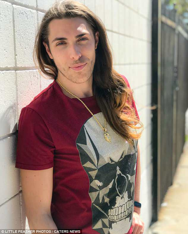 Alexander, who stars in The Plastics of Hollywood, the first real life barbie and human doll house, says that people have accused him of being a 'fake' for going back to being a man