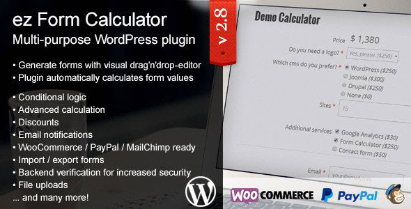 ez Form Calculator v2.9.2.0 ez Form Calculator v2.9.2.0