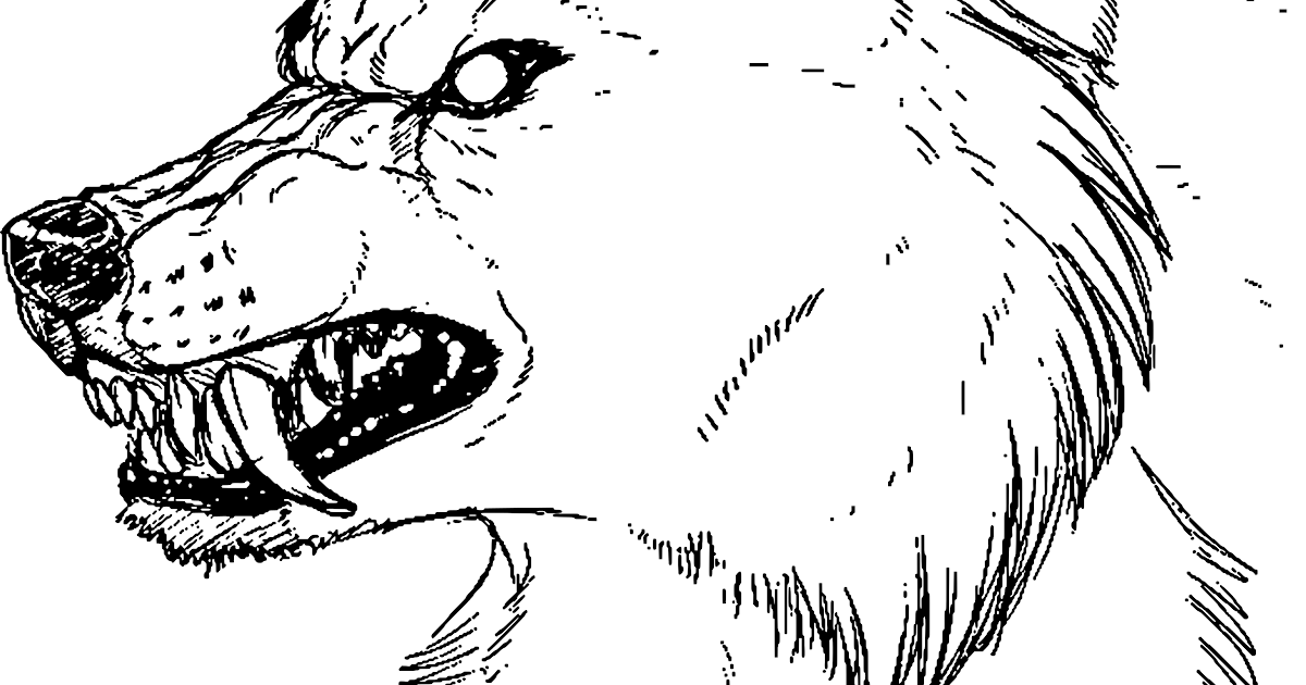 Coloriage Loup Garou  Coloriage Ideas