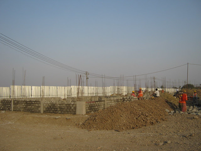 Plinth of the Villas - Life Republic - Hinjewadi Marunji - on 22nd February 2012 - World Thinking Day