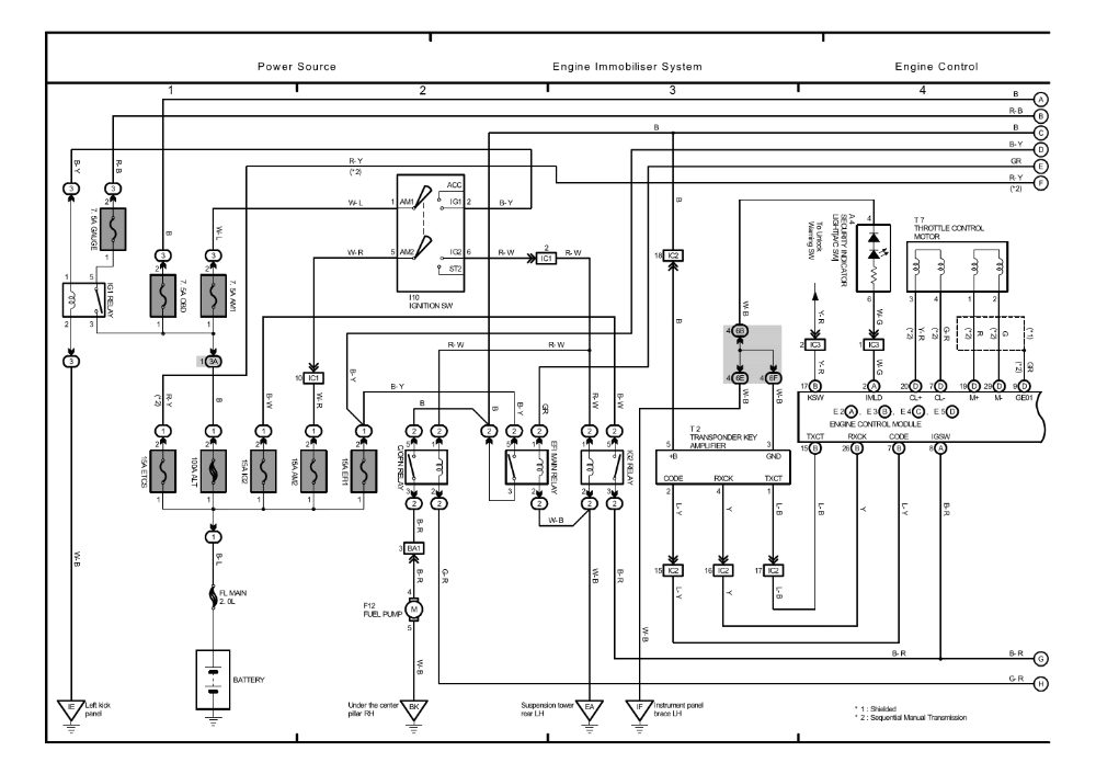 Electrical Wiring Diagram Celica Home Wiring Diagram