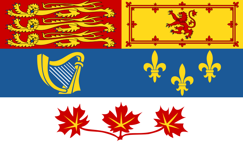 Archivo:Royal Standard of Canada.svg