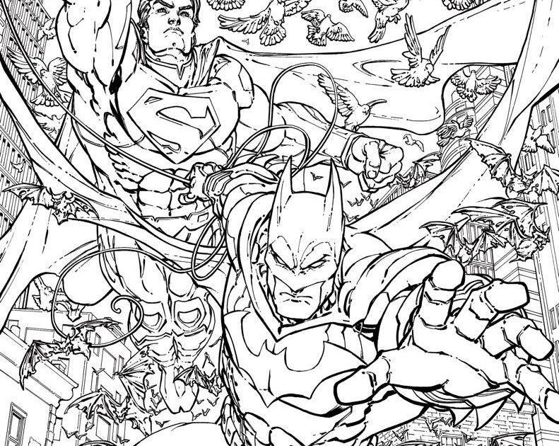 32 Adult Superhero Coloring Book - Zsksydny Coloring Pages