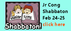 CAS Youth Junior Cong Shabbaton February 27 -