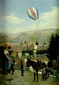 the young balloonist by oreste costa