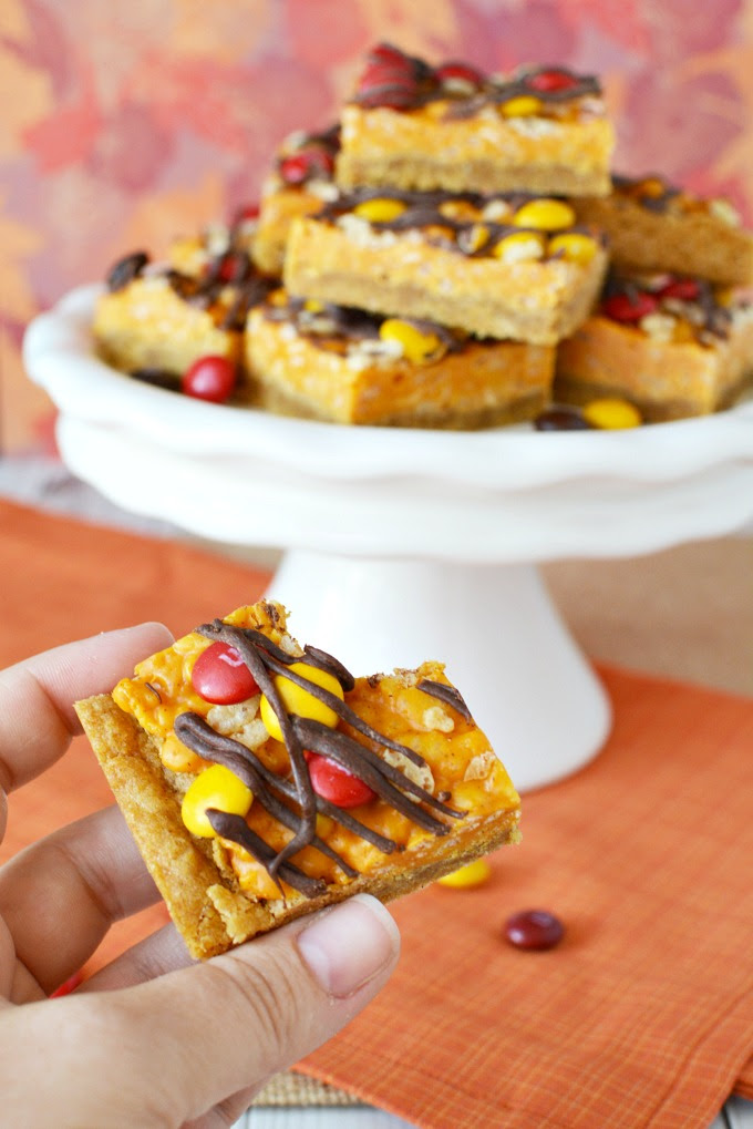 Pumpkin Spice Cookie Bars Recipe