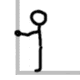 Stick Dude Bangs Head on Wall