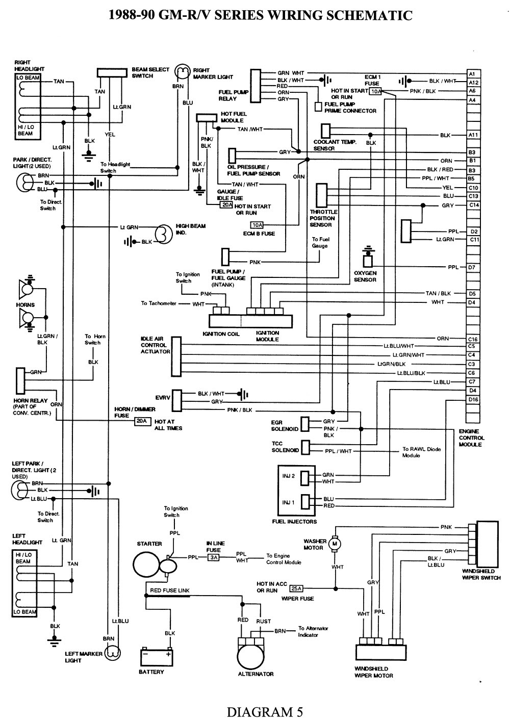 1989 Gmc Sierra Door Lock Wiring Diagram