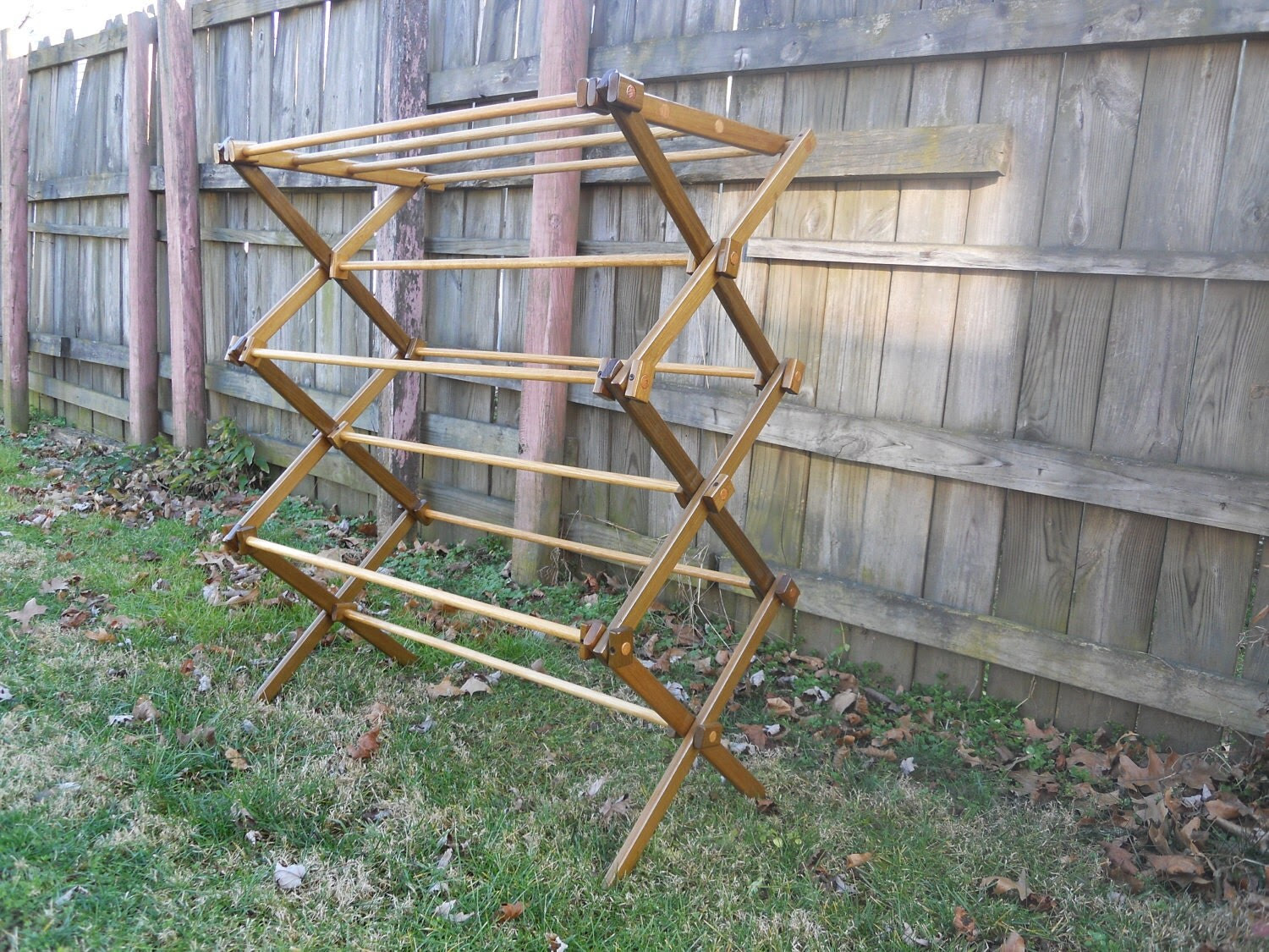 Bl Working: Wooden clothes drying rack plans