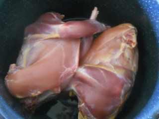 Chicken Meat in Pot