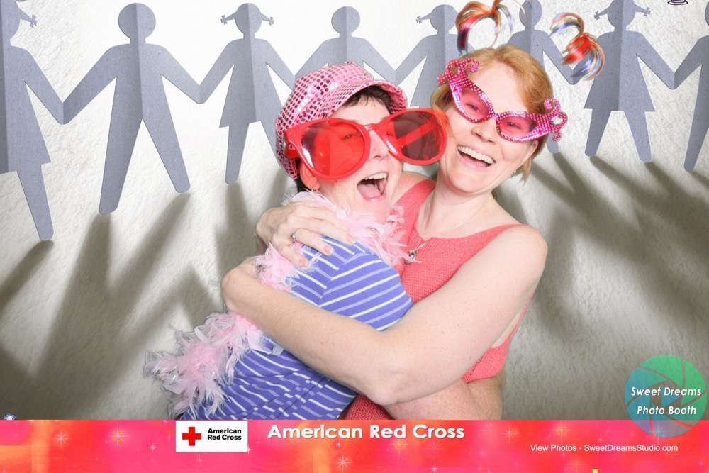 photo booth party rental red cross fundraiser NJ