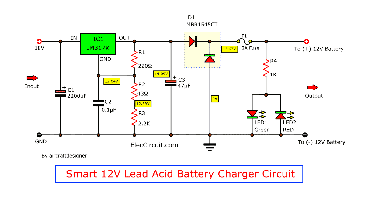 Jib Energy  Solar Panel Battery Charge Controller Circuit
