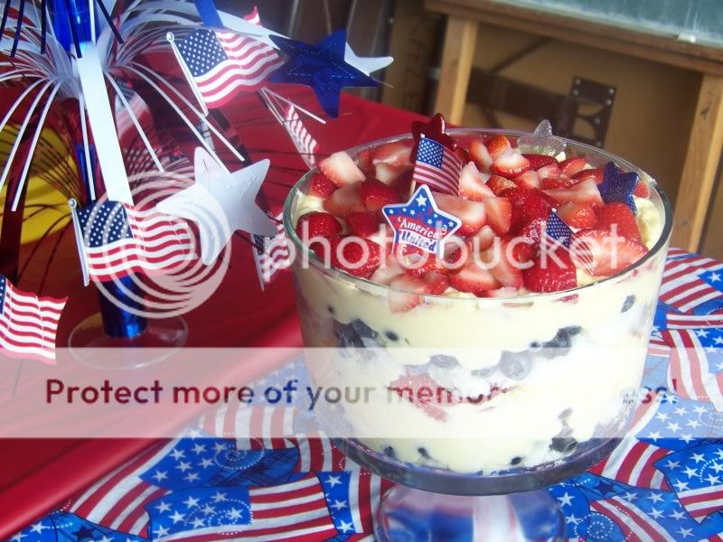 4th of July Trifle recipe