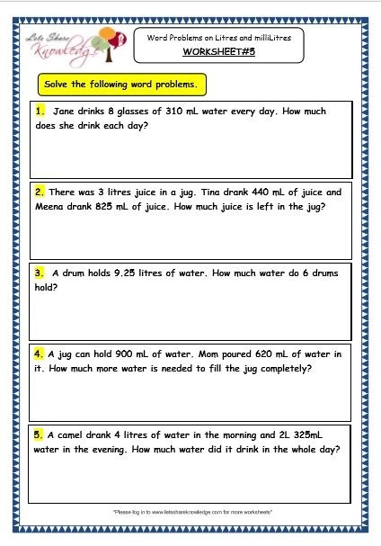 Mixed Multiplication And Division Word Problems Year 3 - Charles Lanier