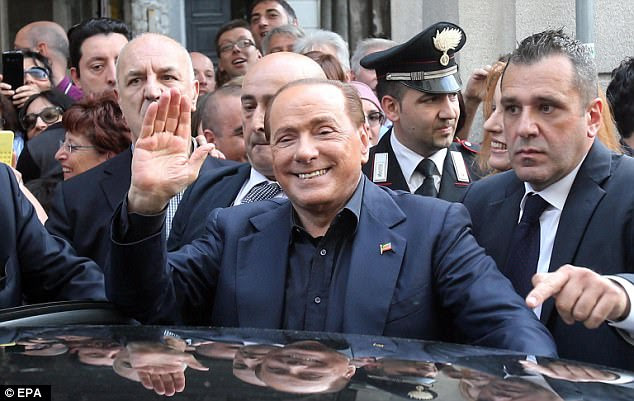 Berlusconi's Forza Italia and the far-right Northern League dominated the local elections 
