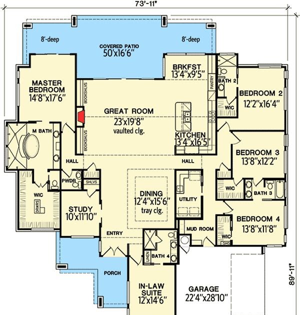 House Plans With 2 Bedroom Inlaw Suite Second Floor In Law Suite 81662AB Architectural