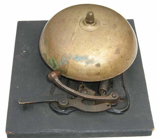 John's 1870's emergency trip bell.
