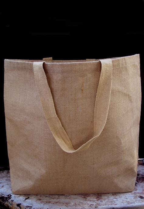Large 20" Burlap Tote Bags with Handles Large 20" Burlap Tote Bags with Handles