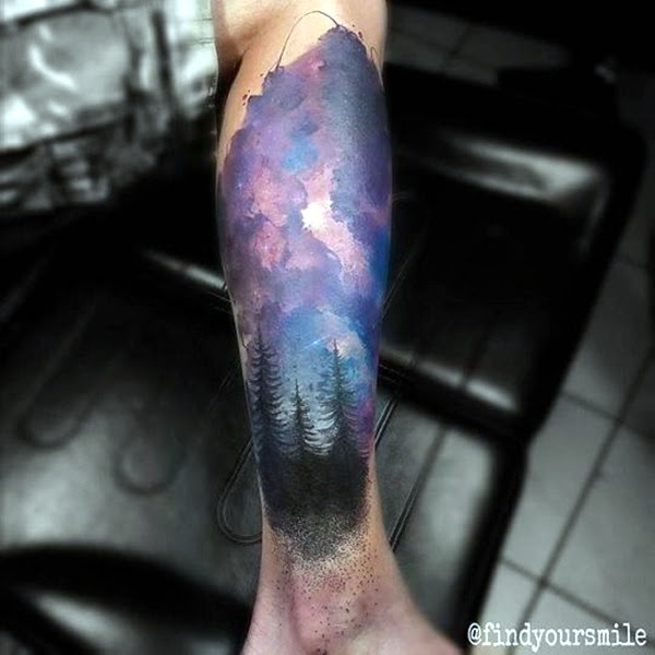 Deep and Super Cool Forest Tattoo Ideas (33)