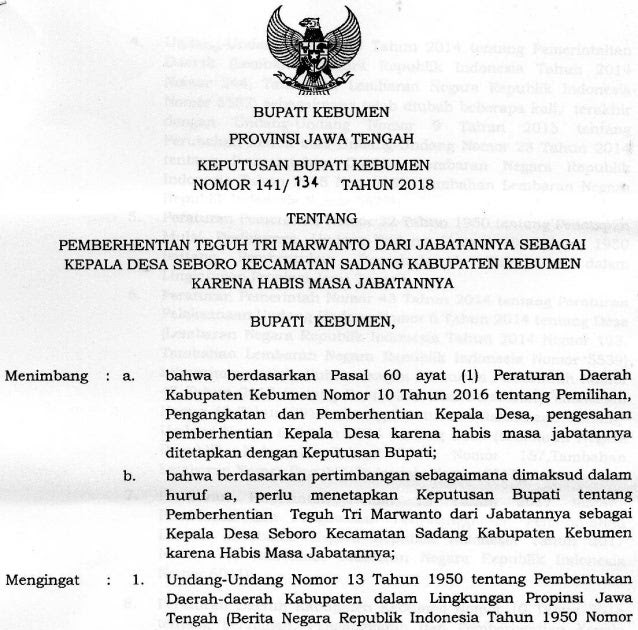 Contoh Surat Permohonan Sk Bupati