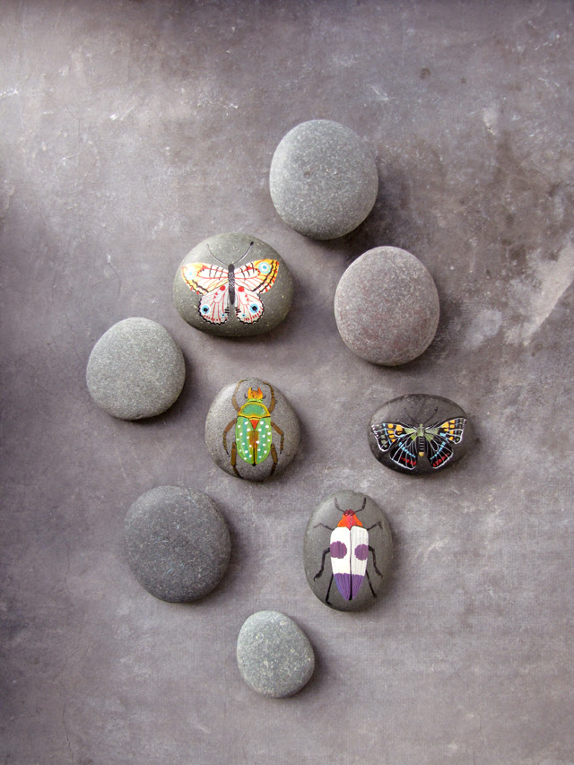 Painted stones