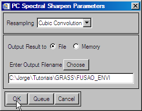 A reamostragem é Cubic Convolution! A reamostragem é Cubic Convolution!