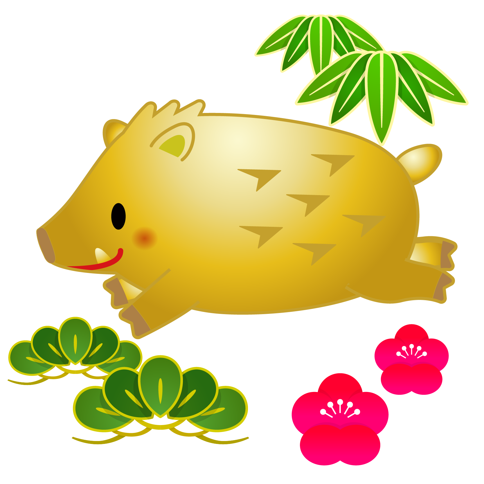 年の最高 いのしし 干支 イラスト 写真素材 フォトライブラリー