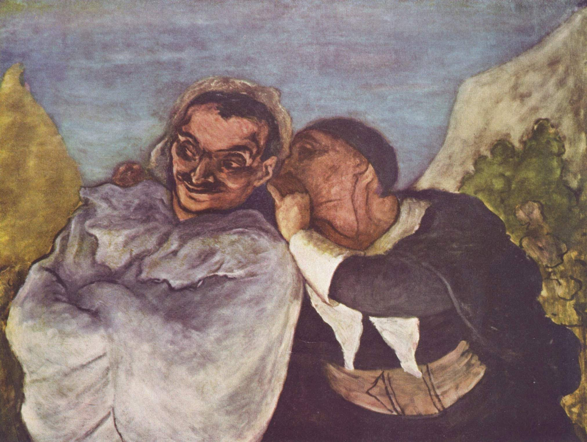 Crispin & Scapin By Honore Daumier