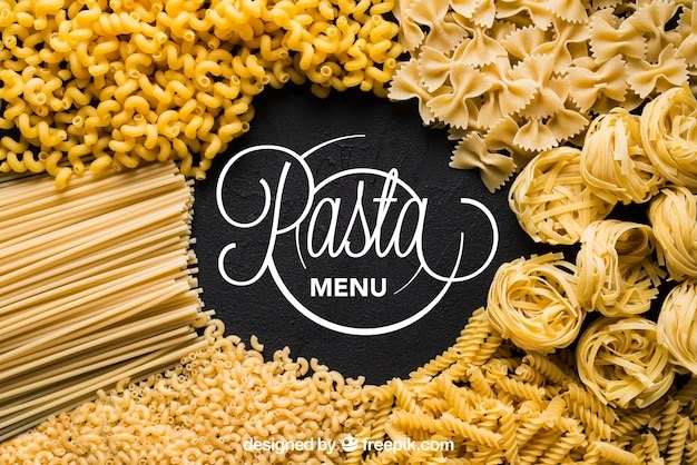 Download Pasta mockup PSD Template