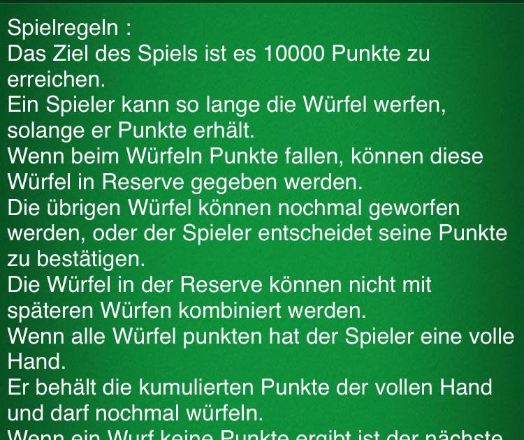 Würfelspiel 10000 Anleitung Download : Wurfelspiel Macke ...