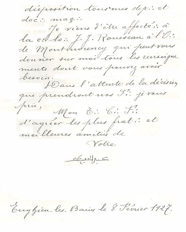 Exemple De Lettre De Demission Franc Maconnerie  Covering Letter Example
