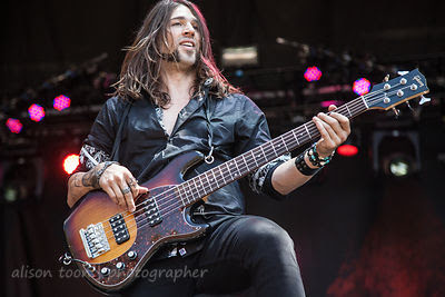 Vassilios Metropoulos of Otherwise performing at Aftershock 2014