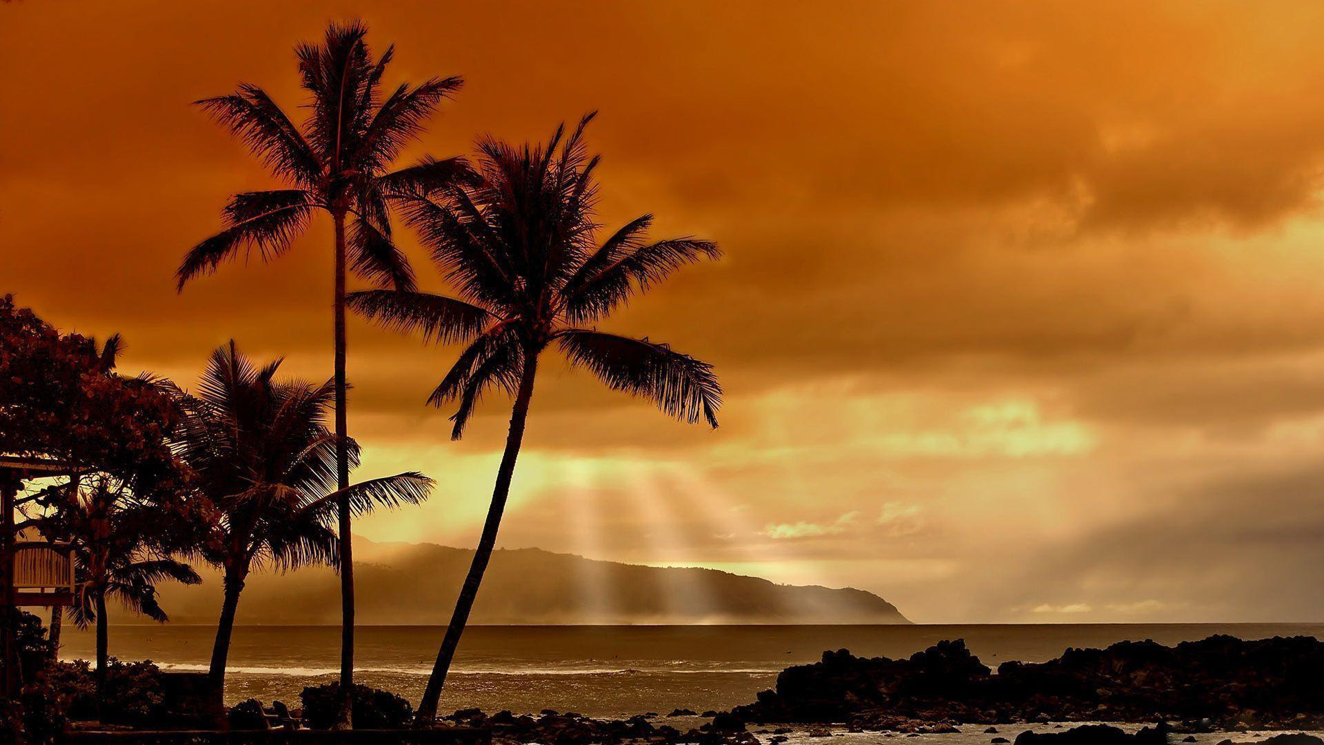 Hawaii Sunset Wallpapers - Wallpaper Cave