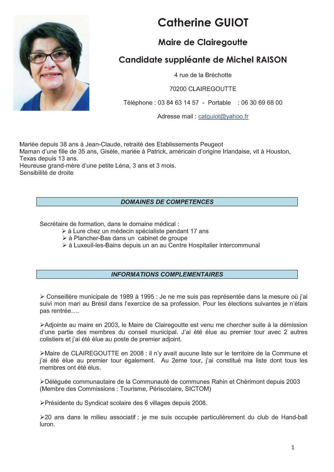 Resume Format Presentation Cv